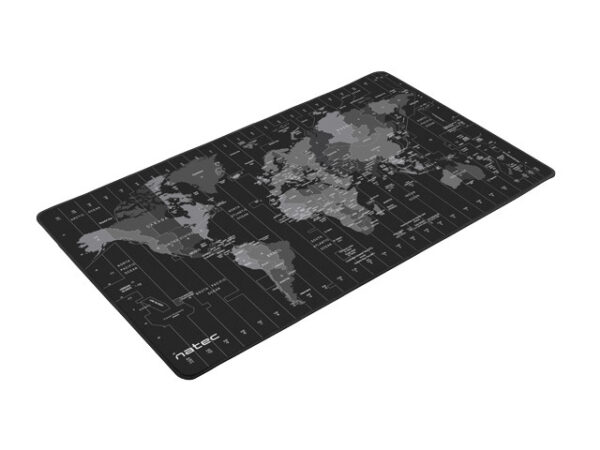 Natec Mouse Pad, Time Zone Map, Maxi, 800x400 mm | Natec | Mouse Pad Maxi | Time Zone Map - Image 3