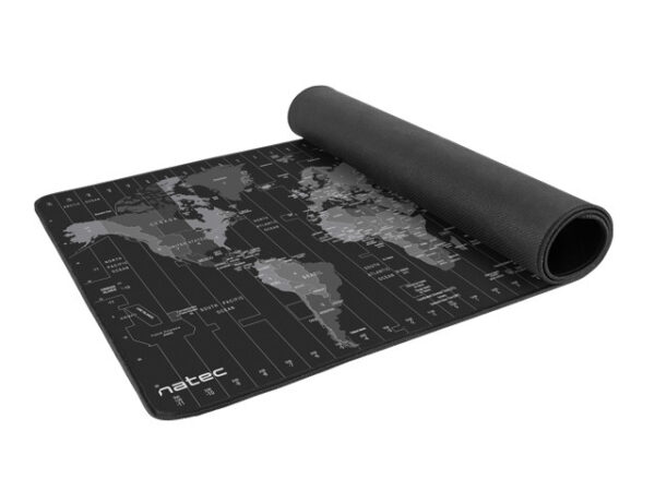 Natec Mouse Pad, Time Zone Map, Maxi, 800x400 mm | Natec | Mouse Pad Maxi | Time Zone Map - Image 5