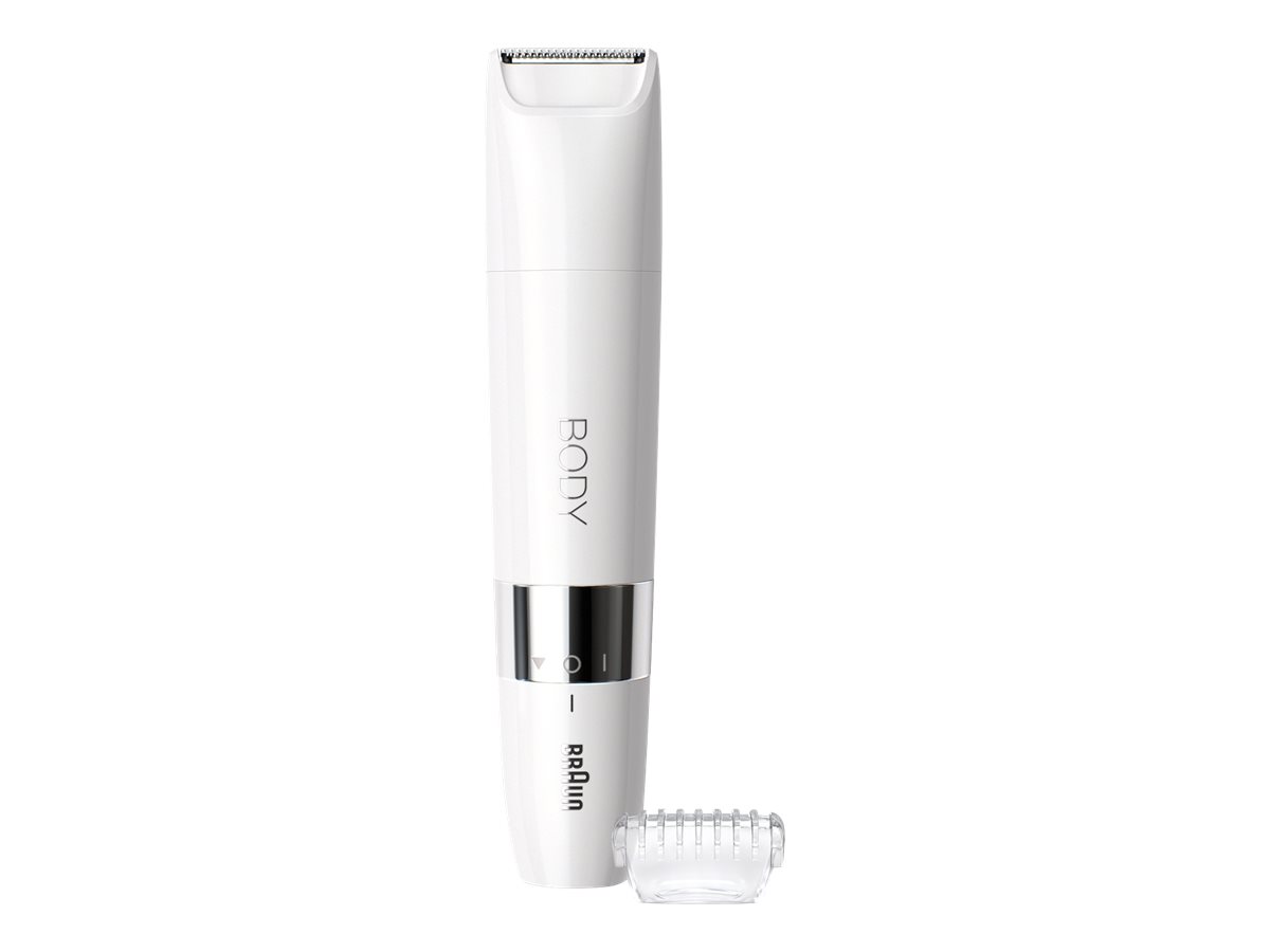 Braun | Body Mini Trimmer | BS1000 | Bulb lifetime (flashes) Not applicable | Number of power levels 1 | Wet & Dry | White - Image 2