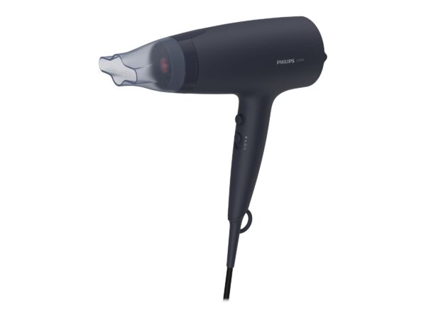 Philips | Hair Dryer | BHD360/20 | 2100 W | Number of temperature settings 6 | Ionic function | Diffuser nozzle | Black/Blue - Image 6