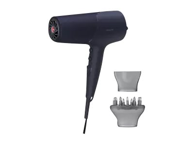 Philips | Hair Dryer | BHD510/00 | 2300 W | Number of temperature settings 3 | Ionic function | Diffuser nozzle | Blue/Metal - Image 6