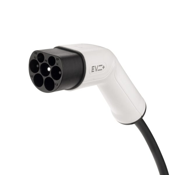 EV+ Charging Cable Type 2 to Type 2 32A 3 Phase 5m | EV+ | EV-CB-T2-32-3P-W | EV+ Charging Cable Type 2 to Type 2 32A 3 Phase | 5 m - Image 2