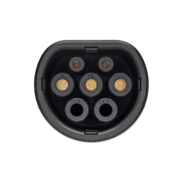 EV+ Charging Cable Type 2 to Type 2 32A 3 Phase 5m | EV+ | EV-CB-T2-32-3P-W | EV+ Charging Cable Type 2 to Type 2 32A 3 Phase | 5 m - Image 3