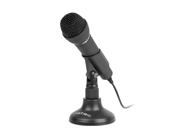 Natec | Microphone | NMI-0776 Adder | Black | Wired - Image 7