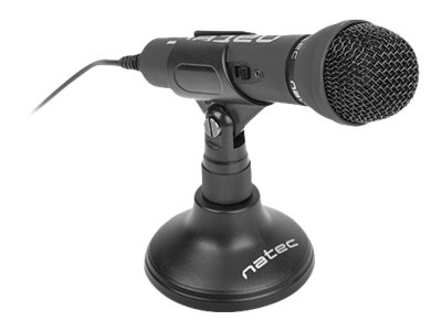 Natec | Microphone | NMI-0776 Adder | Black | Wired - Image 4