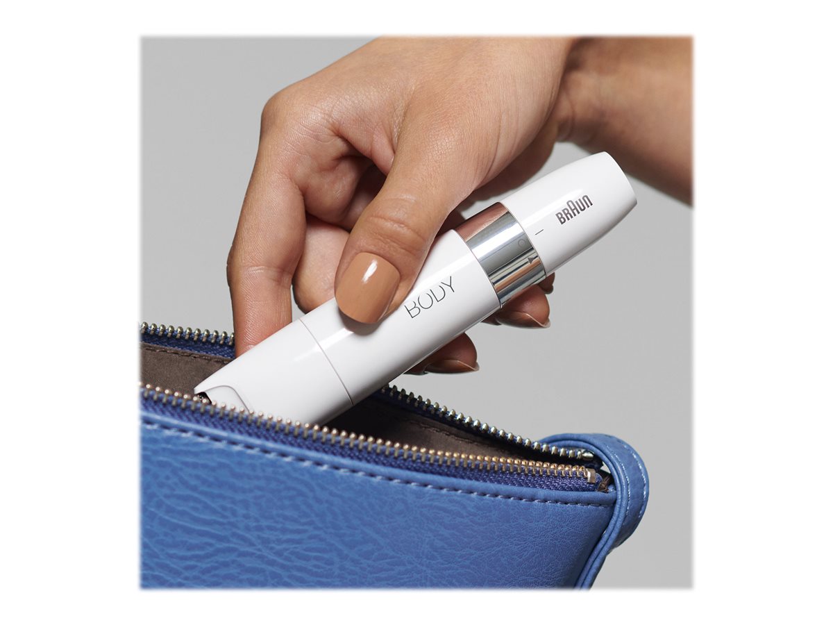 Braun | Body Mini Trimmer | BS1000 | Bulb lifetime (flashes) Not applicable | Number of power levels 1 | Wet & Dry | White - Image 10