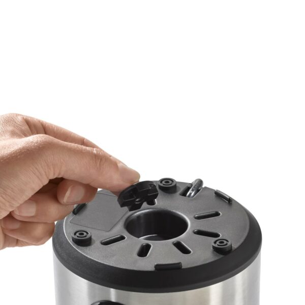Caso Crema & Choco Milk frother, LED Display, 360° base station, Inox | Caso | Crema & Choco Milk frother | 01666 | 0,35 L | 500 W | Black - Image 4
