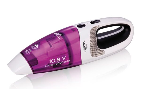 ETA | Vacuum cleaner | Verto ETA344290000 | Cordless operating | Handheld | 10.8 V | Operating time (max) 15 min | White/Purple - Image 2