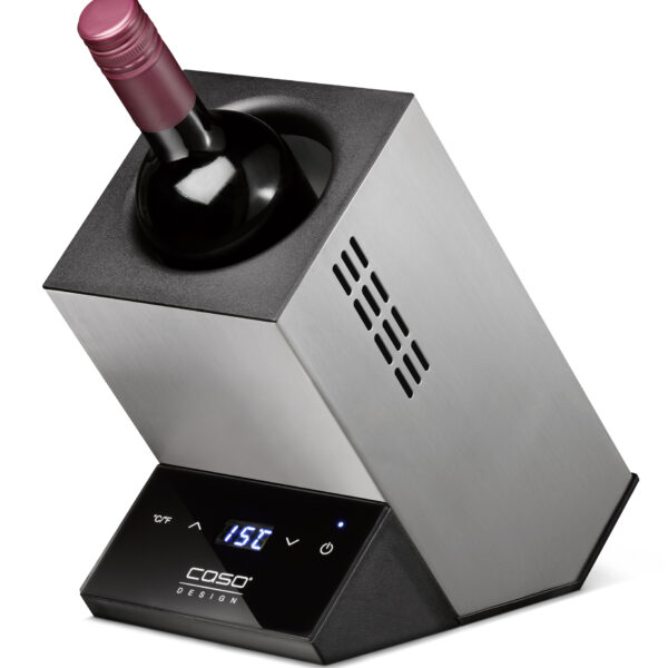 Caso | Wine cooler for one bottle | WineCase One | Energy efficiency class Not apply | Free standing | Bottles capacity 1 | Inox