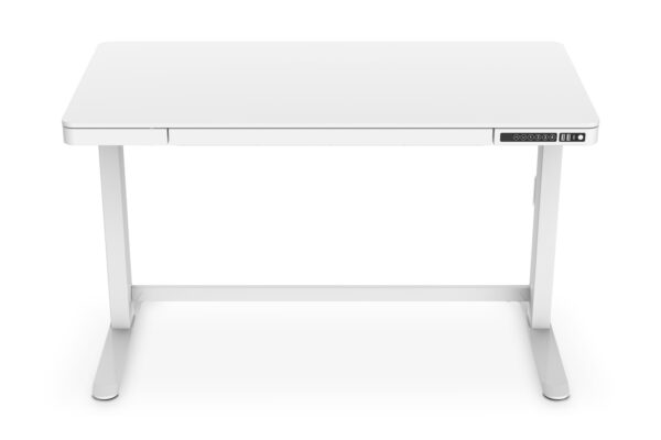 Electric Height Adjustable Desk | 72 - 121 cm | Maximum load weight 50 kg | Metal | White - Image 3