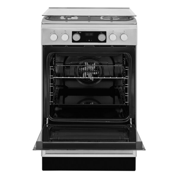 Whirlpool Cooker | WS5G8CHX/E/1 | Hob type Gas | Oven type Electric | Stainless steel | Width 50 cm | LED | Depth 60 cm | 60 L - Image 2