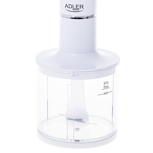 Adler | Hand blender set | AD 4620 | Hand Blender | 800 W | Number of speeds 2 | Chopper | White - Image 4