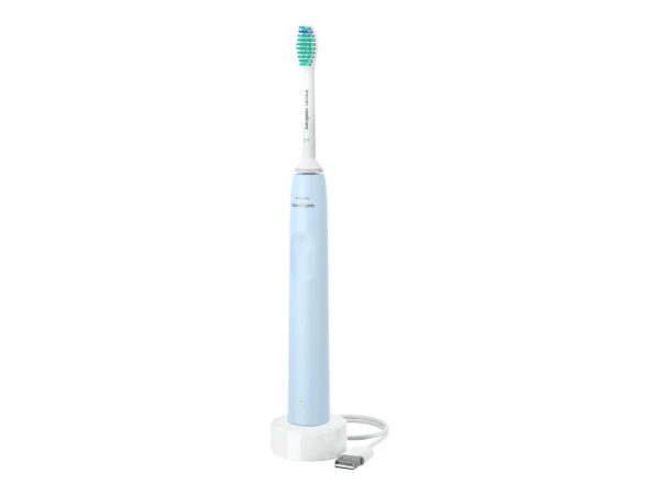 Philips | Sonicare Electric Toothbrush | HX3651/12 | Rechargeable | For adults | Number of brush heads included 1 | Number of teeth brushing modes 1 | Sonic technology | Light Blue - Image 2