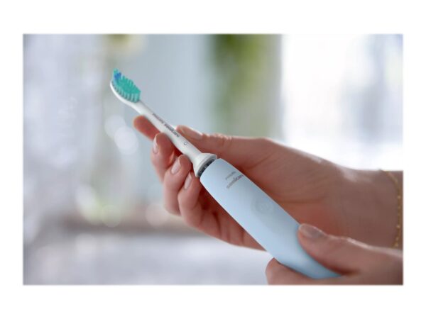 Philips | Sonicare Electric Toothbrush | HX3651/12 | Rechargeable | For adults | Number of brush heads included 1 | Number of teeth brushing modes 1 | Sonic technology | Light Blue - Image 6