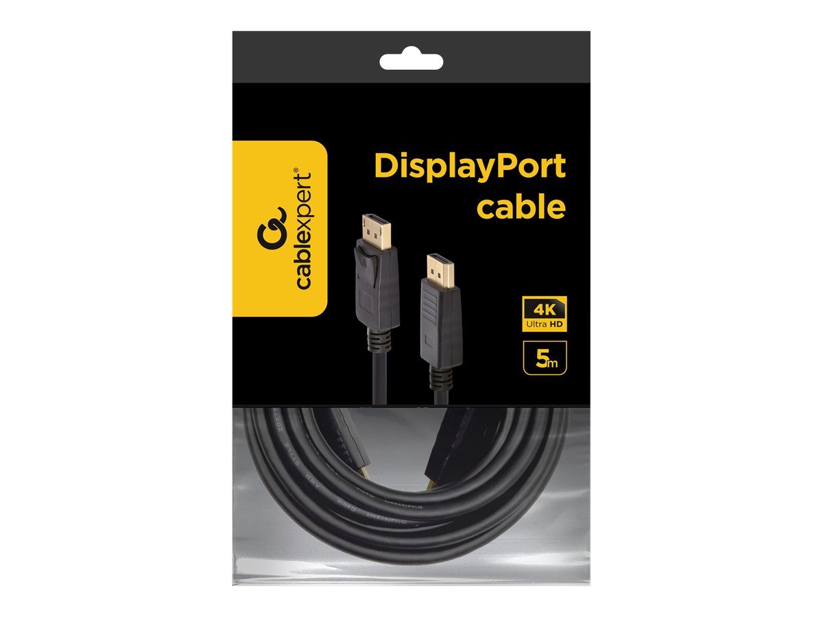 Gembird | DisplayPort cable, 4K | CC-DP2-5M | 2x Displayport (male) | DisplayPort to DisplayPort | 5 m - Image 4