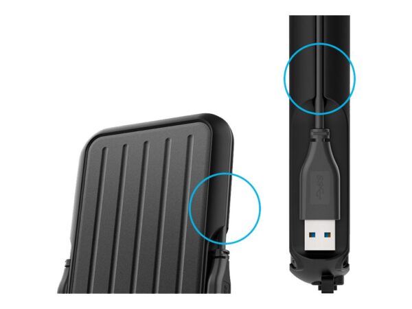 Portable Hard Drive | ARMOR A66 | 1000 GB | USB 3.2 Gen1 | Black - Image 8