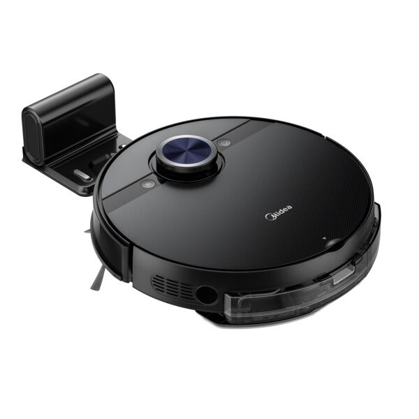 Midea | Robotic Vacuum Cleaner | S8+ | Wet&Dry | Operating time (max) 180 min | Lithium Ion | 5200 mAh | Dust capacity 0.45 + 5 L | 4000 Pa | Black - Image 4