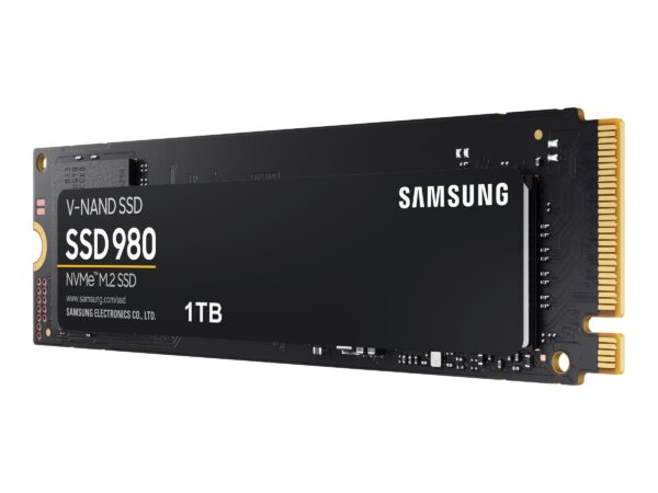 Samsung | V-NAND SSD | 980 | 1000 GB | SSD form factor M.2 2280 | Solid-state drive interface M.2 NVME | Read speed 3500 MB/s | Write speed 3000 MB/s - Image 2