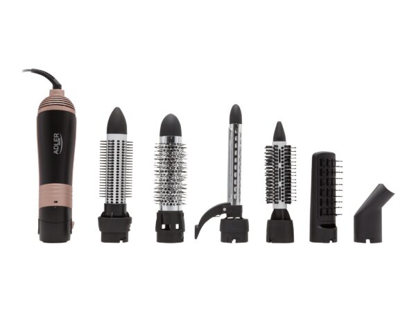 Adler | Hair Styler | AD 2022 | Temperature (max) 80 °C | Number of heating levels 3 | 1200 W | Black - Image 2
