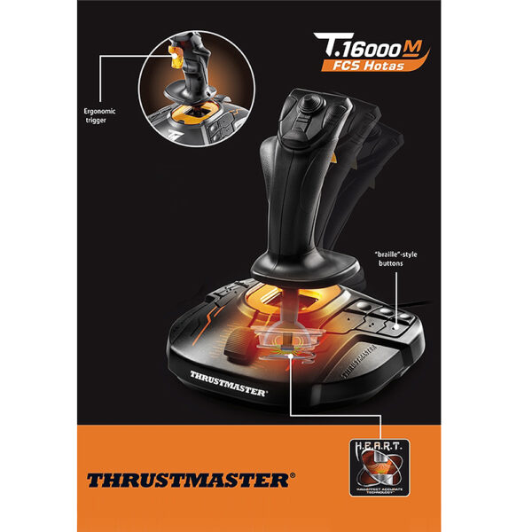 Thrustmaster | Joystick T 16000M FCS | Black - Image 5