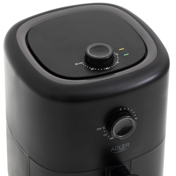 Adler | Airfryer | AD 6310 | Power 2200 W | Capacity 3 L | High-volume hot-air circulation technology | Black - Image 4