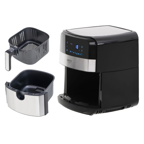 Camry | Airfryer Oven | CR 6311 | Power 1700 W | Capacity 5 L | Stainless steel/Black - Image 6