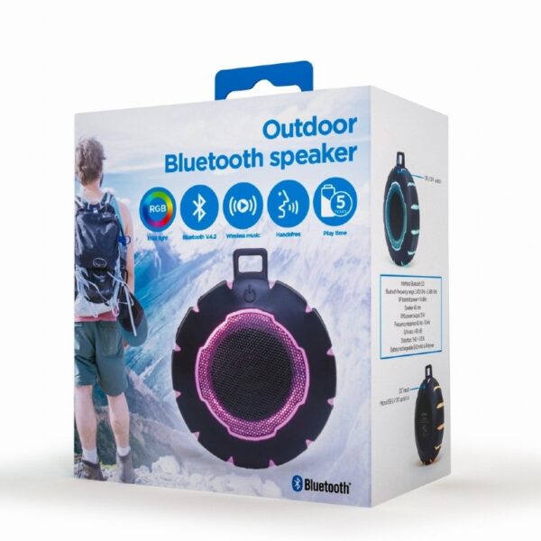 Gembird | Outdoor Bluetooth speaker | SPK-BTOD-01 | Bluetooth | Portable | Wireless connection - Image 10
