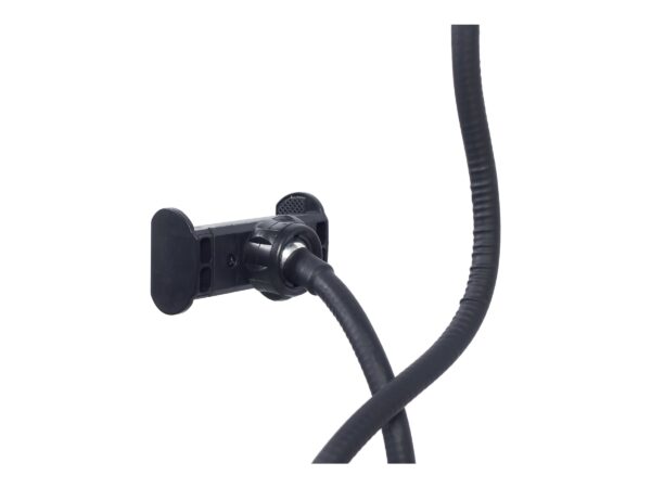 Gembird Selfie ring light with phone holder | Gembird | Selfie ring light with phone holder | LED-RING4-PH-01 | ABS + metal | LED ring diameter: 3.5''. Flexible arms for both phone holder & selfie ring. Practical buttons to change light intensity, color (cool/warm) and on/off switch. Brightness: 10 settings - Image 5