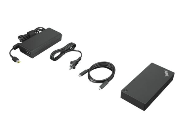 Lenovo | ThinkPad Universal USB-C Dock - EU | Docking station | Ethernet LAN (RJ-45) ports 1 | VGA (D-Sub) ports quantity 1 | DisplayPorts quantity 2 | USB 3.0 (3.1 Gen 1) Type-C ports quantity 1 | USB 3.0 (3.1 Gen 1) ports quantity 3 | USB 2.0 ports quantity 2 | HDMI ports quantity 1 | 65 W | Warranty 36 month(s) - Image 17