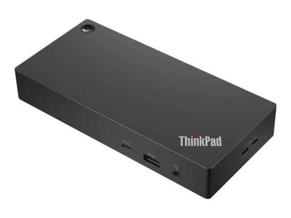 Lenovo | ThinkPad Universal USB-C Dock - EU | Docking station | Ethernet LAN (RJ-45) ports 1 | VGA (D-Sub) ports quantity 1 | DisplayPorts quantity 2 | USB 3.0 (3.1 Gen 1) Type-C ports quantity 1 | USB 3.0 (3.1 Gen 1) ports quantity 3 | USB 2.0 ports quantity 2 | HDMI ports quantity 1 | 65 W | Warranty 36 month(s) - Image 3