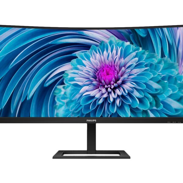 Philips | UltraWide LCD Monitor | 346E2CUAE | 34 " | VA | WQHD | 21:9 | 100 Hz | 4 ms | 3440 x 1440 | 300 cd/m² | HDMI ports quantity 1 | Black | Warranty 36 month(s)