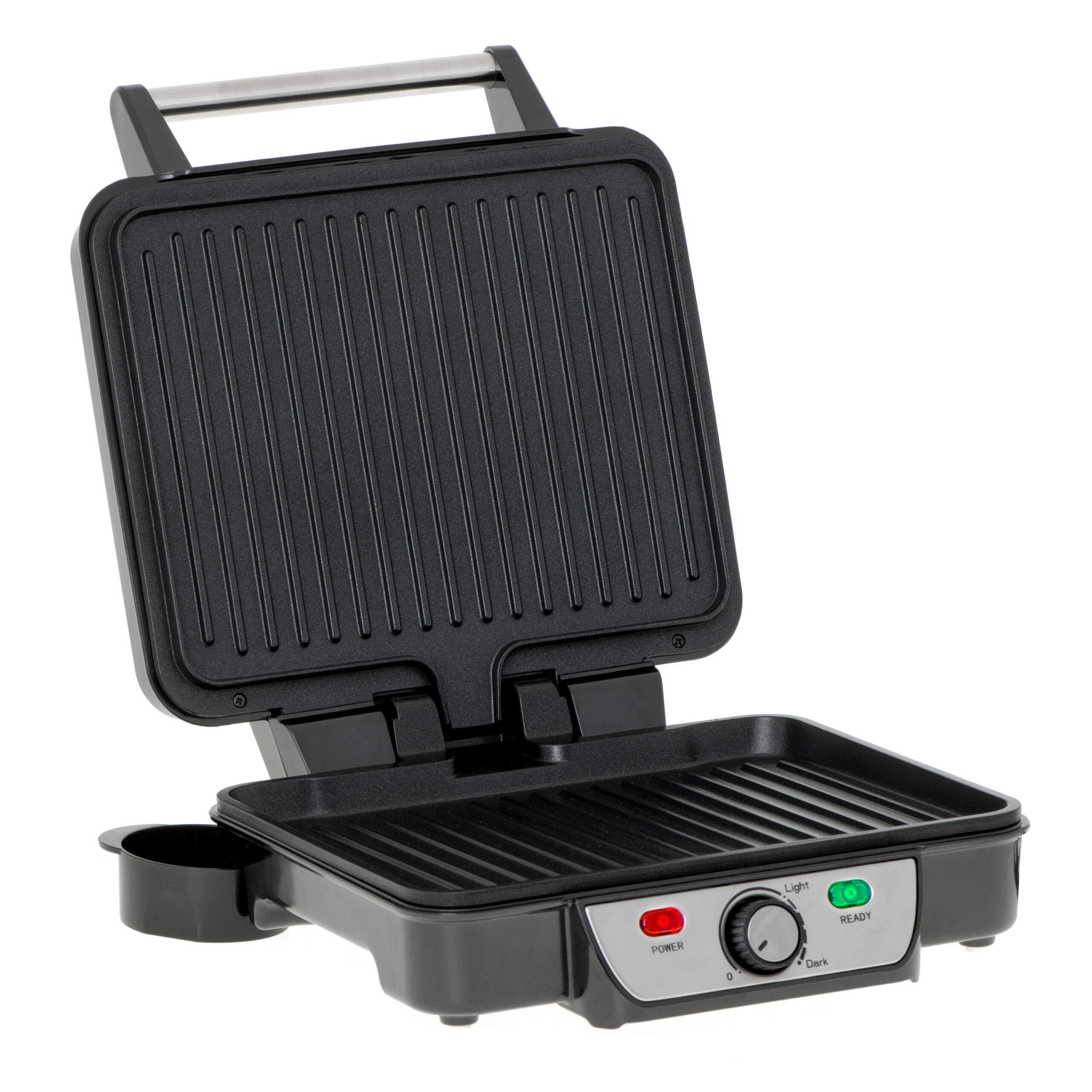 Mesko | Grill | MS 3050 | Contact grill | 1800 W | Black/Stainless steel - Image 2