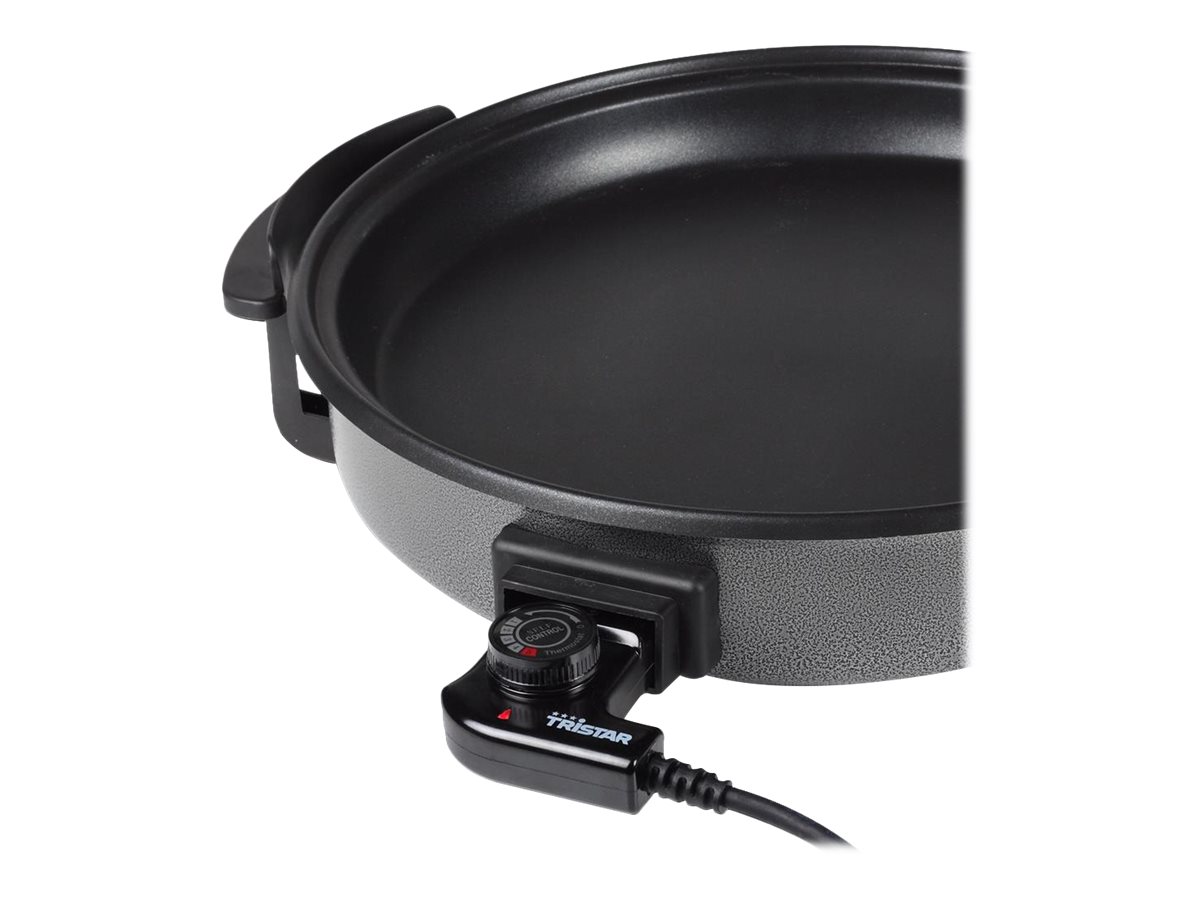Tristar | Multifunctional grill pan | PZ-2964 | Diameter 40 cm | Grill | 1500 W | Lid included | Fixed handle | Black - Image 8