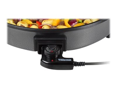 Tristar | Multifunctional grill pan | PZ-2964 | Diameter 40 cm | Grill | 1500 W | Lid included | Fixed handle | Black - Image 9