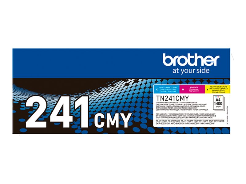 Brother TN241CMY | Toner Multipack | Cyan, Magenta, Yellow - Image 2