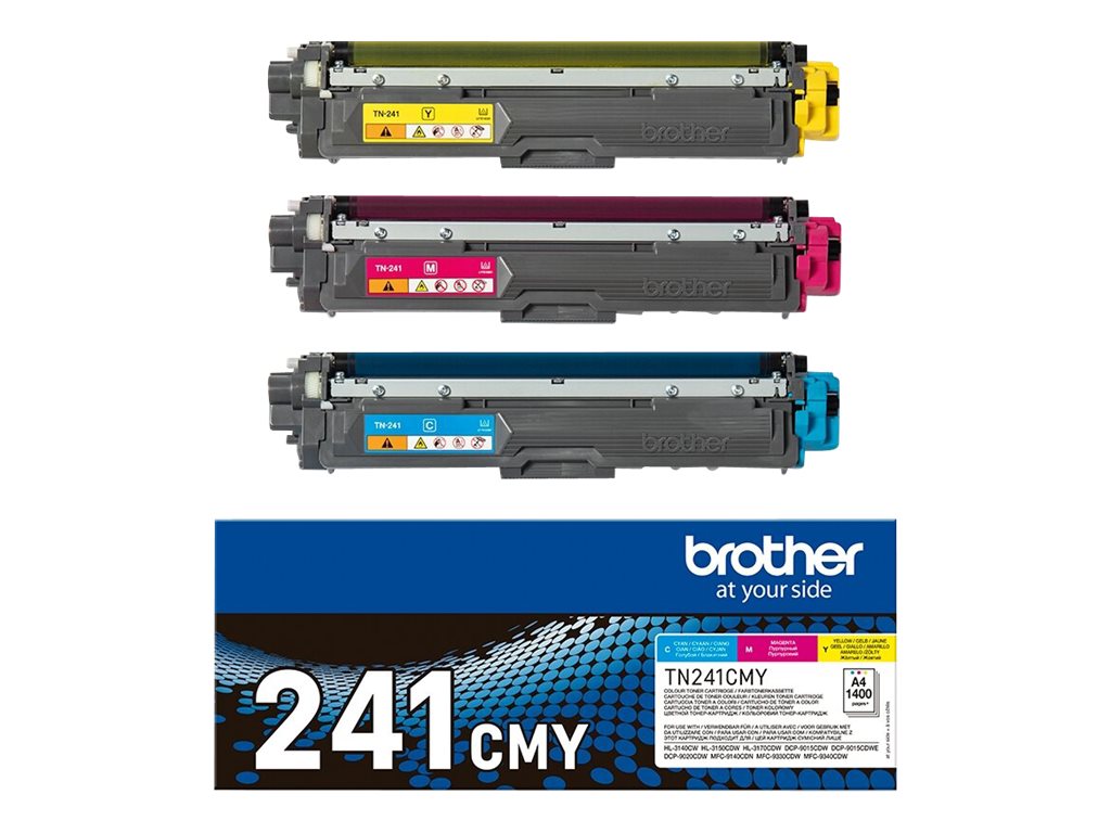 Brother TN241CMY | Toner Multipack | Cyan, Magenta, Yellow - Image 7