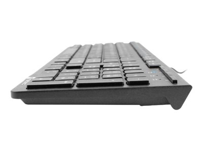 Natec | Keyboard | Discus 2 Slim | Standard | Wired | US | Black | USB 2.0 | 424 g | Numeric keypad - Image 9