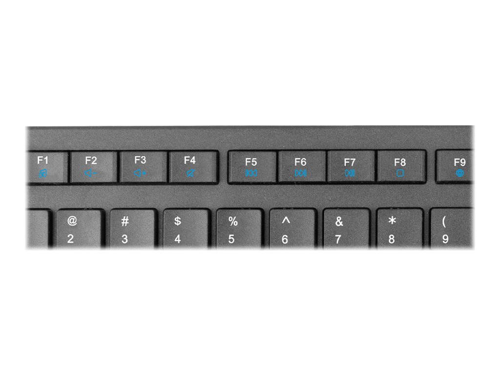 Natec | Keyboard | Discus 2 Slim | Standard | Wired | US | Black | USB 2.0 | 424 g | Numeric keypad - Image 10