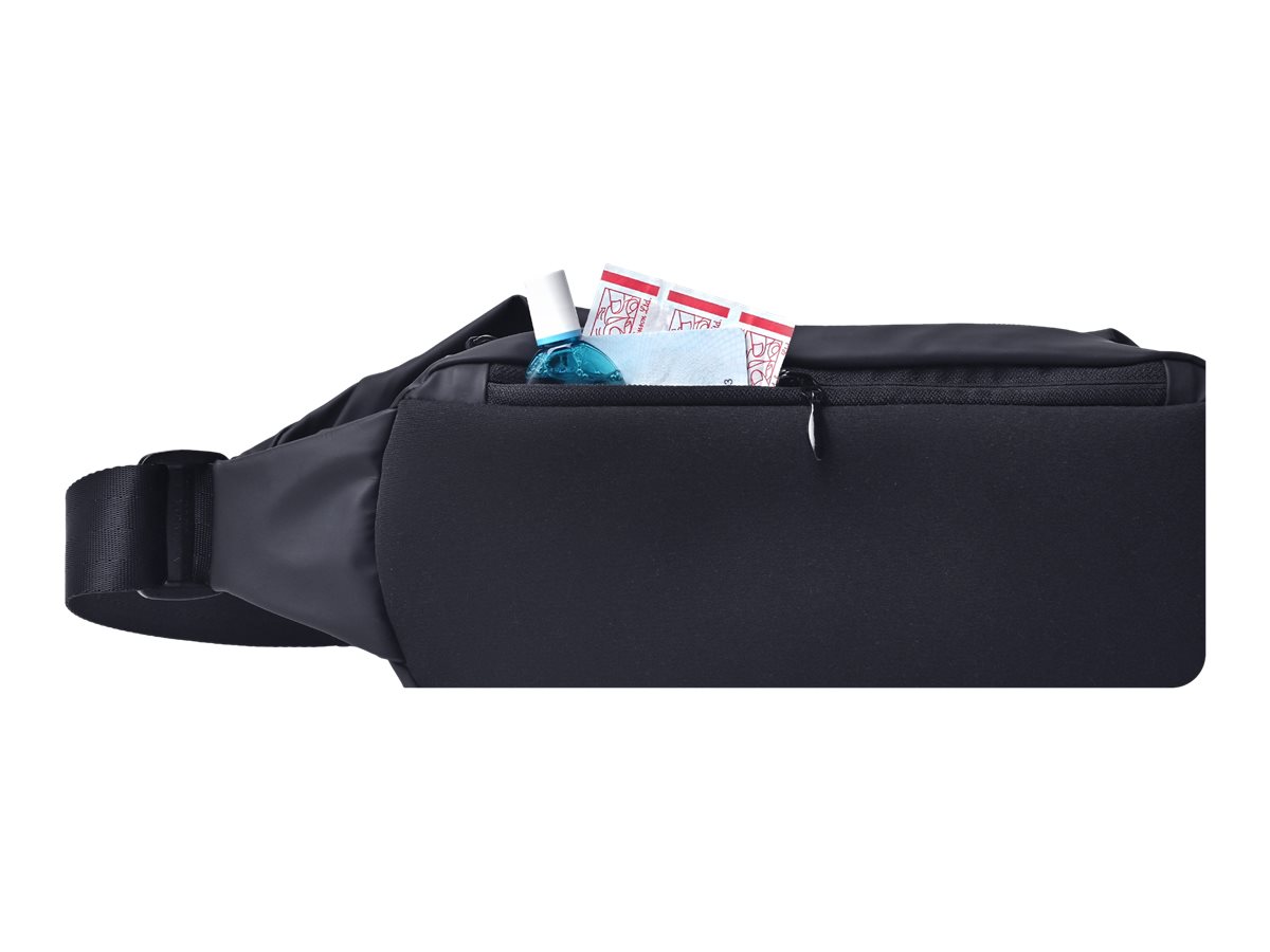 Sports Fanny Pack | BHR5226GL | Black | Polyester with Polyurethane Coating | YKK Zipper with water resistance - Image 11