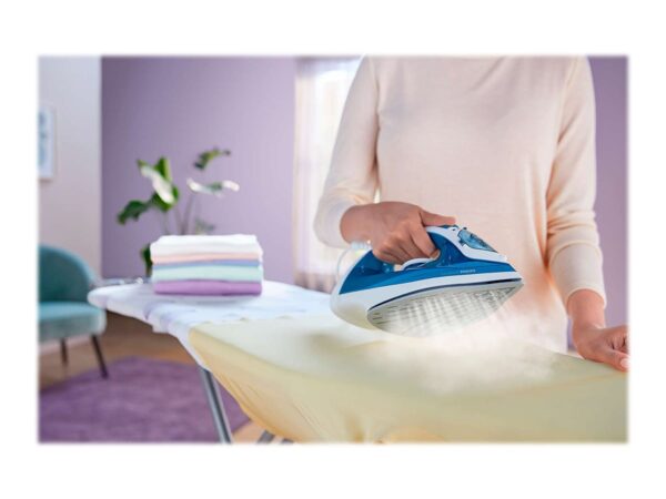 Philips | Iron | EasySpeed GC1750/20 | Steam Iron | 2000 W | Water tank capacity 220 ml | Continuous steam 25 g/min | Blue - Image 15