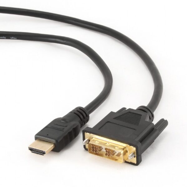 Gembird monitoriaus kabelis HDMI/DVI-DM (18+1) 1.8m | Cablexpert | HDMI to DVI-D | 1.8 m - Image 3
