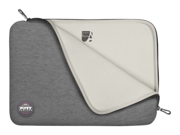 PORT DESIGNS | Torino II Sleeve 15.6" | Sleeve | Grey - Image 4