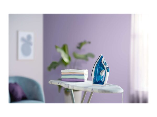 Philips | Iron | EasySpeed GC1750/20 | Steam Iron | 2000 W | Water tank capacity 220 ml | Continuous steam 25 g/min | Blue - Image 12
