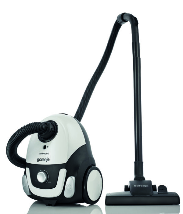 Gorenje | Vacuum cleaner | VCEA11CXWII | Bagged | Power 750 W | Dust capacity 2 L | White - Image 2
