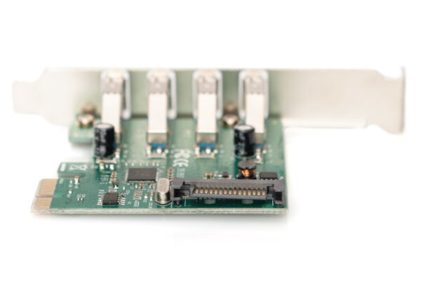 Digitus | USB 3.0, 4 Port, PCI Express Add-On card 4 Ports A/F External, VL805 chipset | DS-30221-1 - Image 4