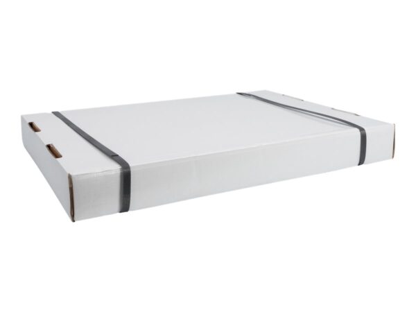 Digitus | 7U wall mounting cabinet | DN-19 07U-S-1 | Grey | Safety class rating IP20. Lockable safety-glass door. 200° door opening angle. Front door: Glass door, single opening. Unmounted 370x540x400 mm - Image 3