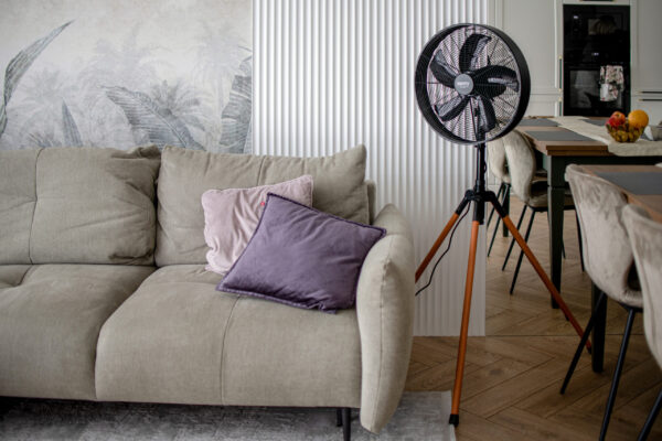 Camry | Fan | CR 7329 | Tripod Loft fan | Black | Diameter 40 cm | Number of speeds 3 | Oscillation | 100 W - Image 8