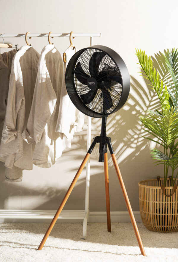 Camry | Fan | CR 7329 | Tripod Loft fan | Black | Diameter 40 cm | Number of speeds 3 | Oscillation | 100 W - Image 11