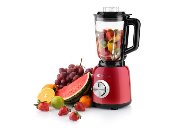 ETA Blender | ETA901190020 STORIO | Tabletop | 1200 W | Jar material Glass | Jar capacity 1.5 L | Red - Image 2