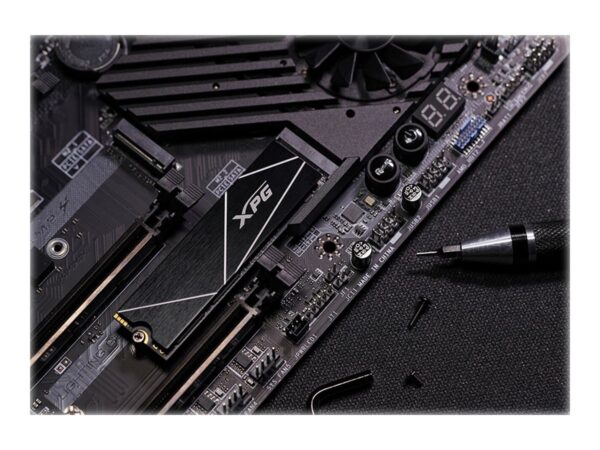 ADATA | XPG Gammix S70 BLADE | 1000 GB | SSD form factor M.2 2280 | Solid-state drive interface  PCIe Gen4x4 | Read speed 7400 MB/s | Write speed 6400 MB/s - Image 14